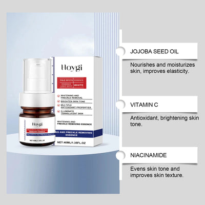 Hoygi Vitamin C Walnut Antioxidant Cream Brightening Tone Evening Dark Spot Correcting Hydrating Lightweight Fast Absorbing Skin