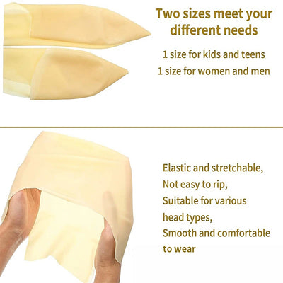 1Pc Universal 58cm Width Funny Latex Skin Fake Bald Head Unisex Fancy Movie Party Dress Skinhead Wig Cap Hat Hairpiece Accessory