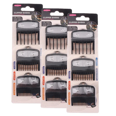 1/3/5Pcs Hair Clipper Guards Guide Combs Trimmer Styling Tools Attachment Compatible 1.5mm 3mm 4.5mm