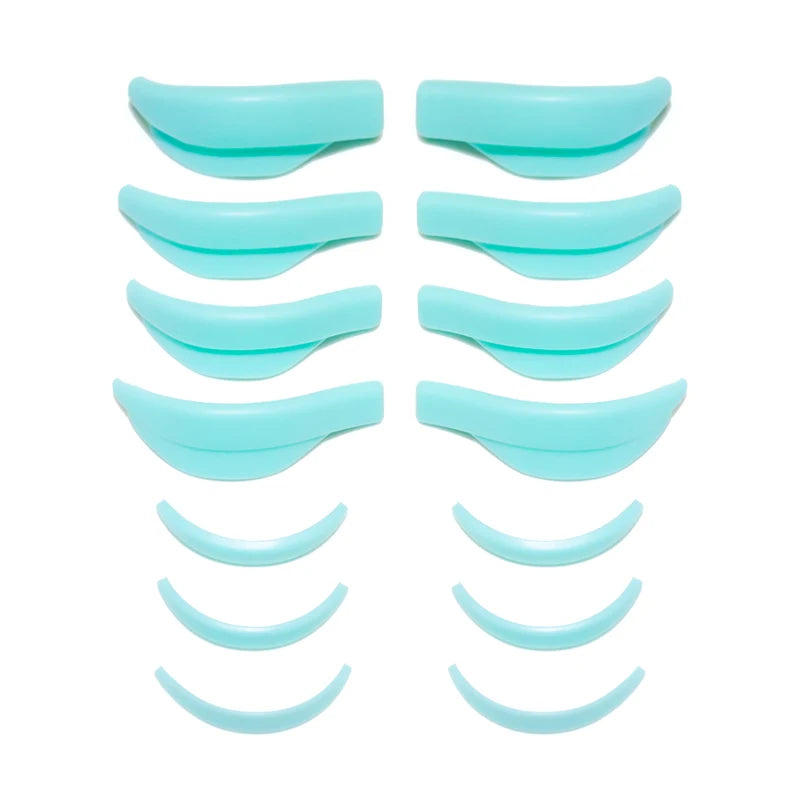 4/5/7 Pairs Silicone Eyelash Perming Pad Lash Lifting Kit Recycling 3D Eyelashes Curler Rods Shield Lashes Extension Supplies