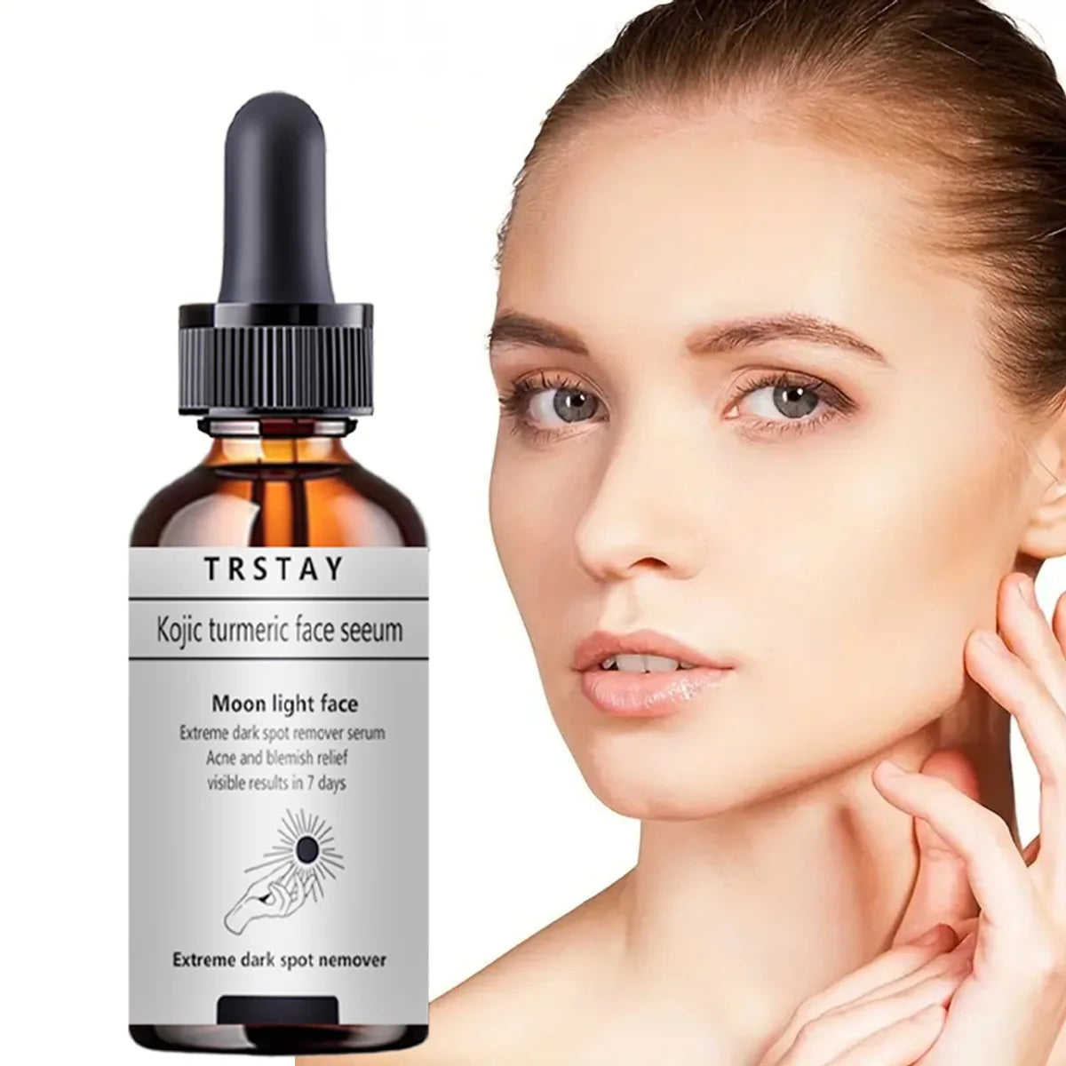 curcumin acid essence, brighten and tighten skin, moisturize skin, reduce dullness