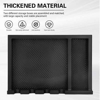 Barber Tray Holder Multifunctional Anti Slip Detachable Hair Comb Scissors Rack Hairdressing Tools Box Barbershop Accessories