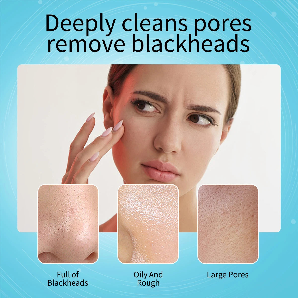 Mango Blackhead Remover Acne Treatment Nose Oil-control Mud Pore Strip Mask Whitening Cream Peel off Mask Nose Peel Skin Care