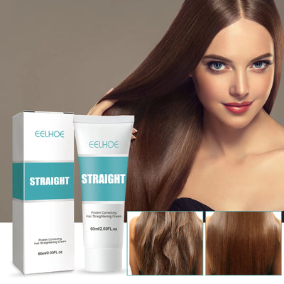Keratin Correction Straight Hair Cream Repair Damag Hair Improve Hair Quality Soften Hair Prevent Dry Frizzy Hair Care Product