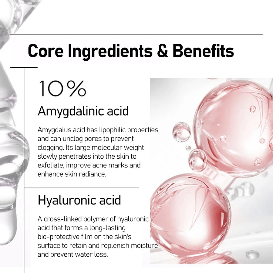 AHA 30% + BHA 2% Peeling Solution, Advanced Peel, Skin Brightening, Whitening Makeup Serum, Acne Scar Lightening