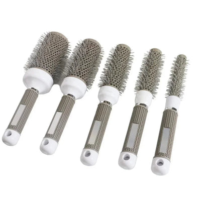 Professional Salon Hair Styling Hairbrus Women's Round Curly Hair Comb Wet and Dry Dual Use Hairdressing Combs Rollers Tools