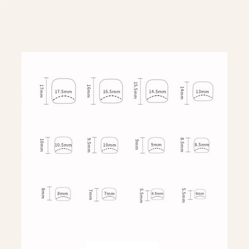 24pcs Gold Glitter Sequins False Toenails Fashion Blue Square Head Artificial Toe Nails Detachable Fake Toe Nails Full Cover