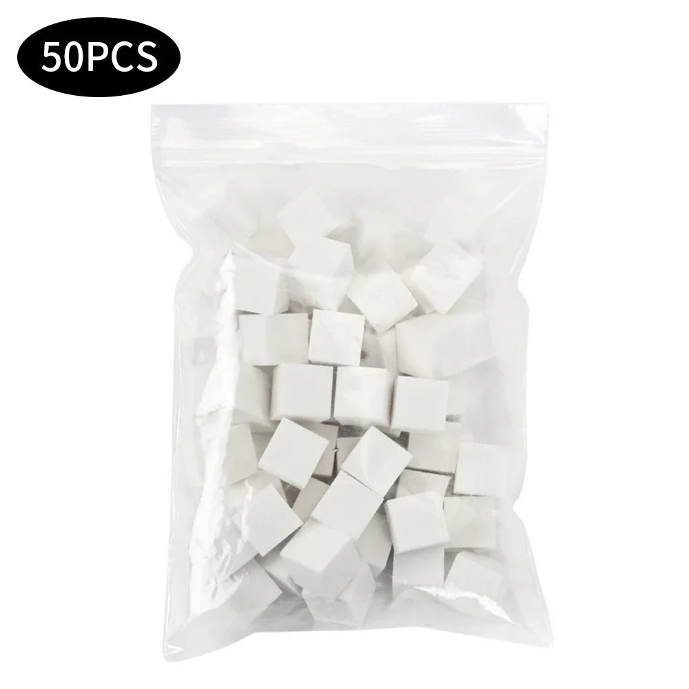 Mini Square Nail Art Sponge 4 Claws Metal Grabber Pen Nail Sponge Manicure Tools Gradient Brush Glitter Powder Dotting Pen