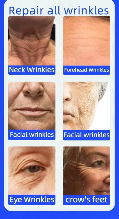 Instant Facial Anti Wrinkle Essence Moisturizing Anti-aging Lifting Firming Brighten Fade Fine Lines Skin Deep Repair Face Serum