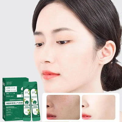 Foam Masque Skin Care Centella Asiatica Facial Bubble Cover Foam Masque For Oil Control Clean Pores Moisturizing 12pcs