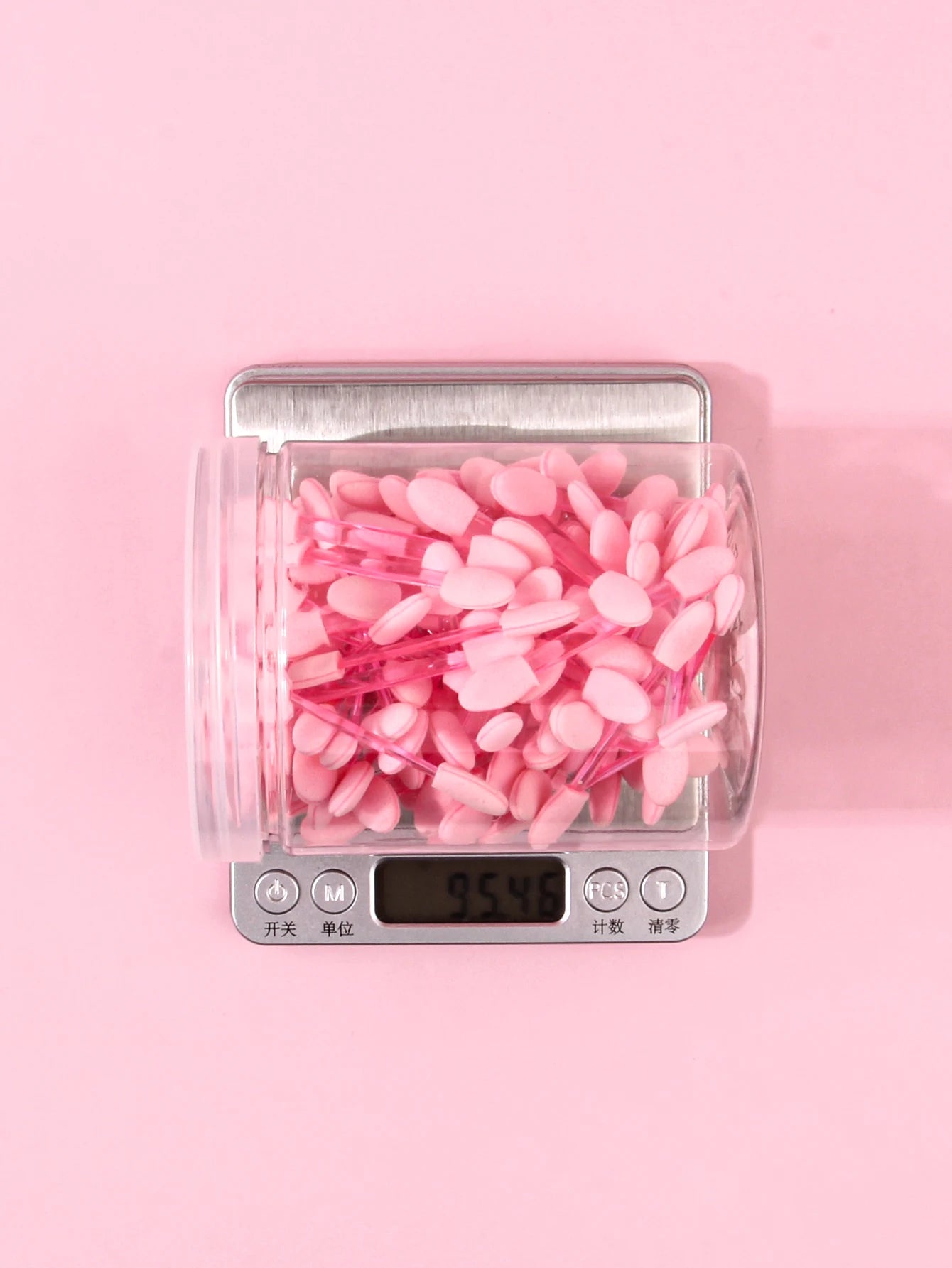 50pcs Disposable Eyeshadow Brush Set,Disposable eye shadow stick brush double-headed sponge eye shadow stick