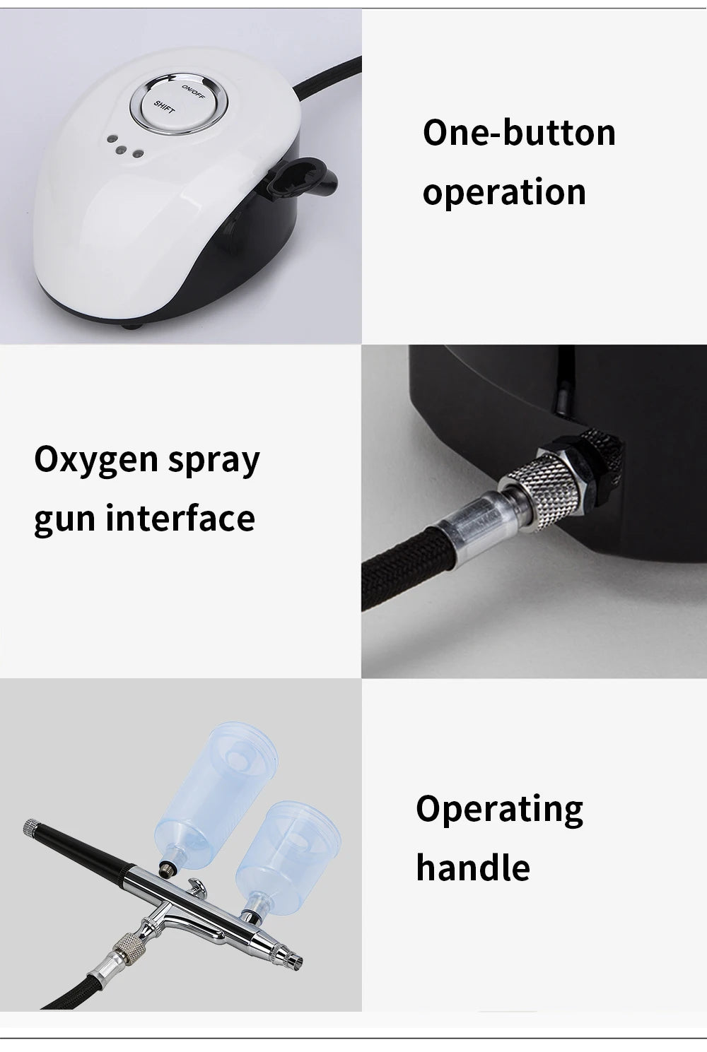 Oxygen Water Spray Jet Professional Skin Care Tool For Skin Anti Wrinkle Rejuvenation Oxygen Jet Facial Machine