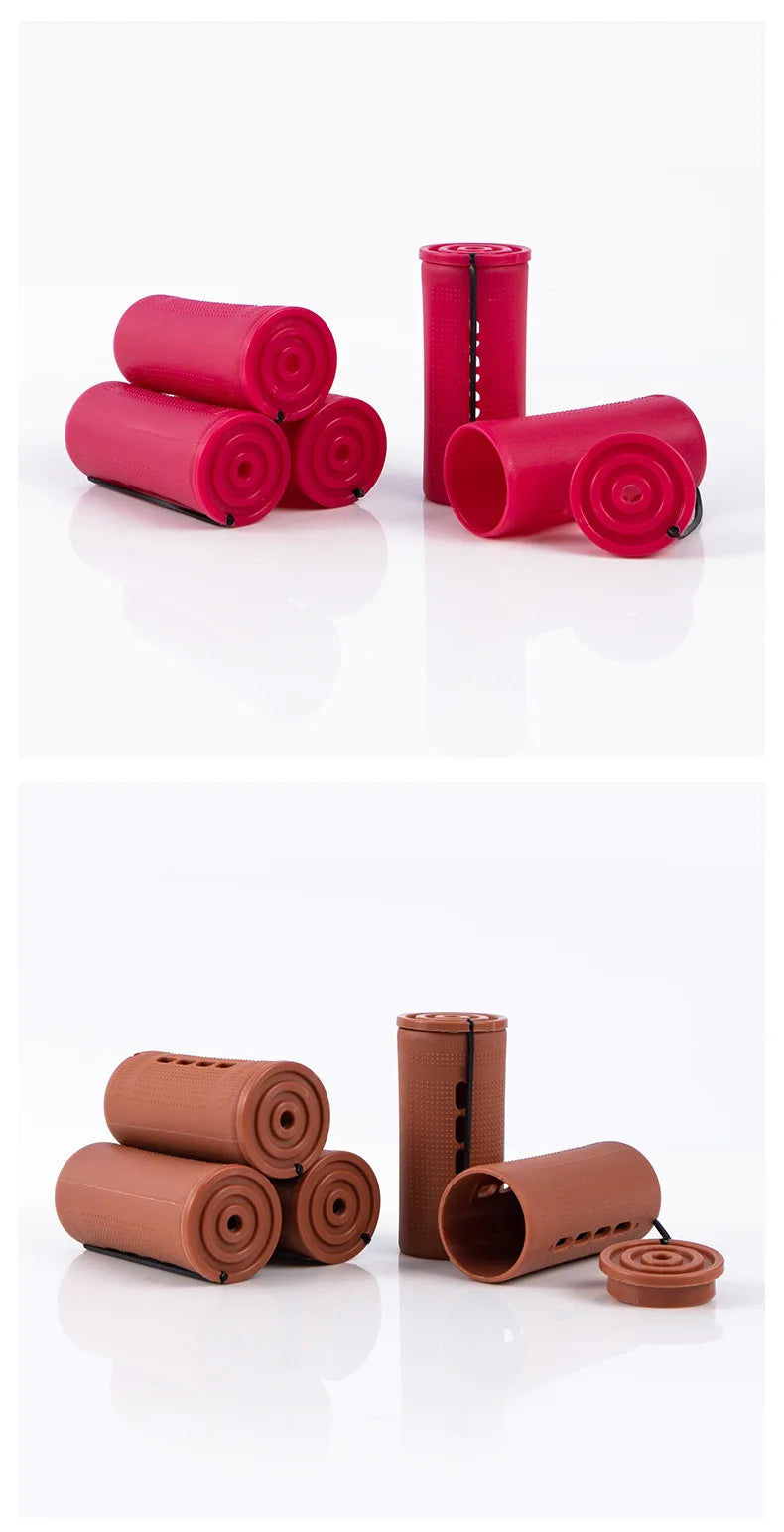 10pcs Heatless Hair Curler No Heat Hair Rollers Soft Curling Rod Pull Core Lazy Curls Flexi Rods Wave Formers Hair Styling Tools