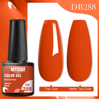 Mtssii 6ml Nail Gel Jelly Eggshell Gel Nail Polish Transparent Gel Soak Off Nail Art Gel UV LED Varnish