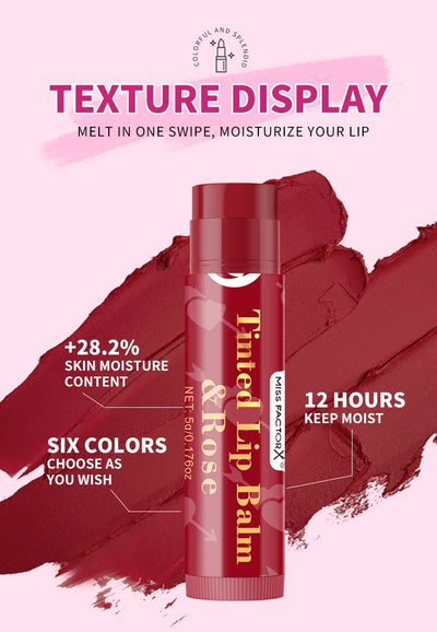 6 pieces/box, 6 flavors, nourishing and moisturizing dry lips, lipstick, lipstick gift set, the best choice for women's gifts