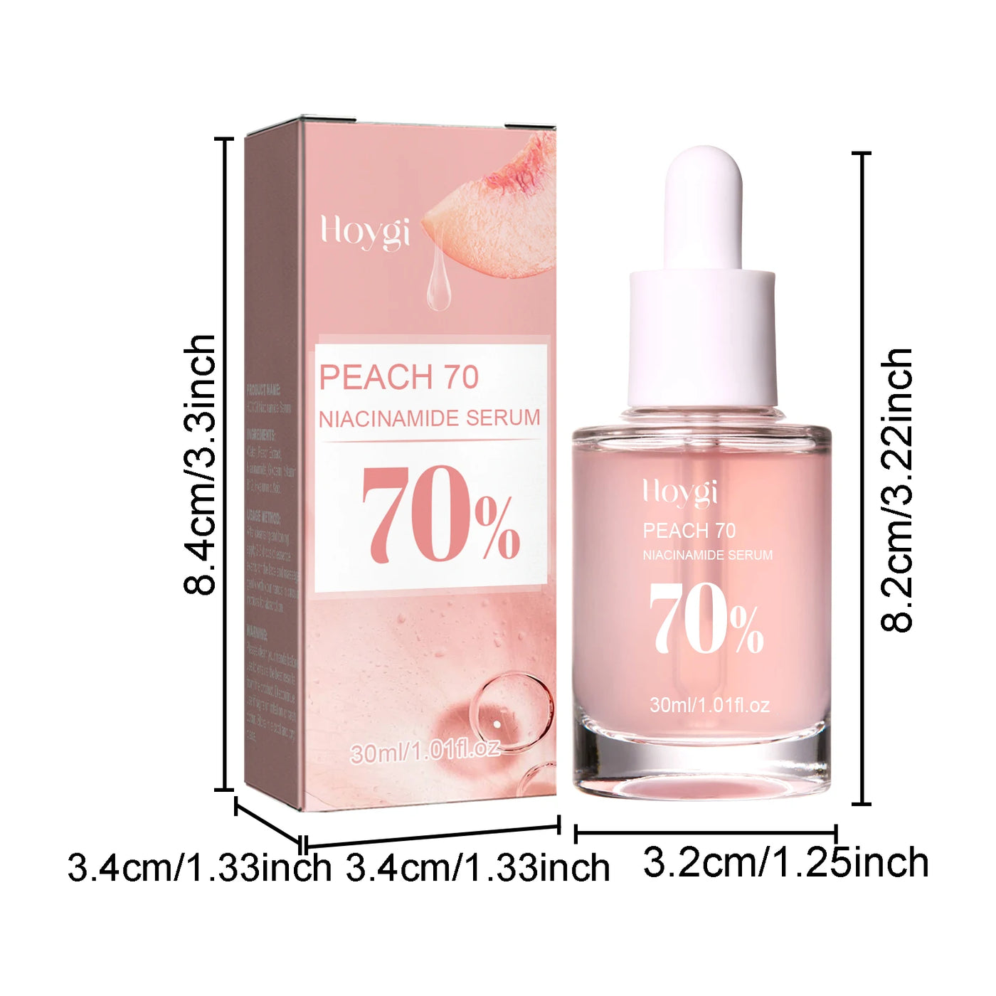 Niacinamide Serum Brightening Complexion Nourishing Hydrating Rejuvenating Serum Pore Contouring Hyaluronic Acid Soothing Skin