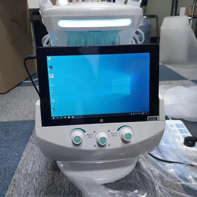 Smart Ice Blue Plus 7 in 1 Oxygen Hydro dermabrasion Bubble Machine Professional Face Hydra Machine rf Lifting ultrason machine