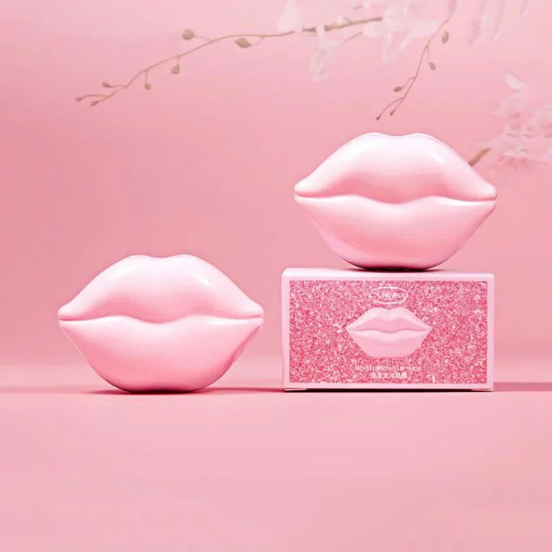 Cherry Collagen Essence Lip Balm Improve Dryness Dullness Fade Lips Lines Deep Moisturizing Nourishing Lip Mask