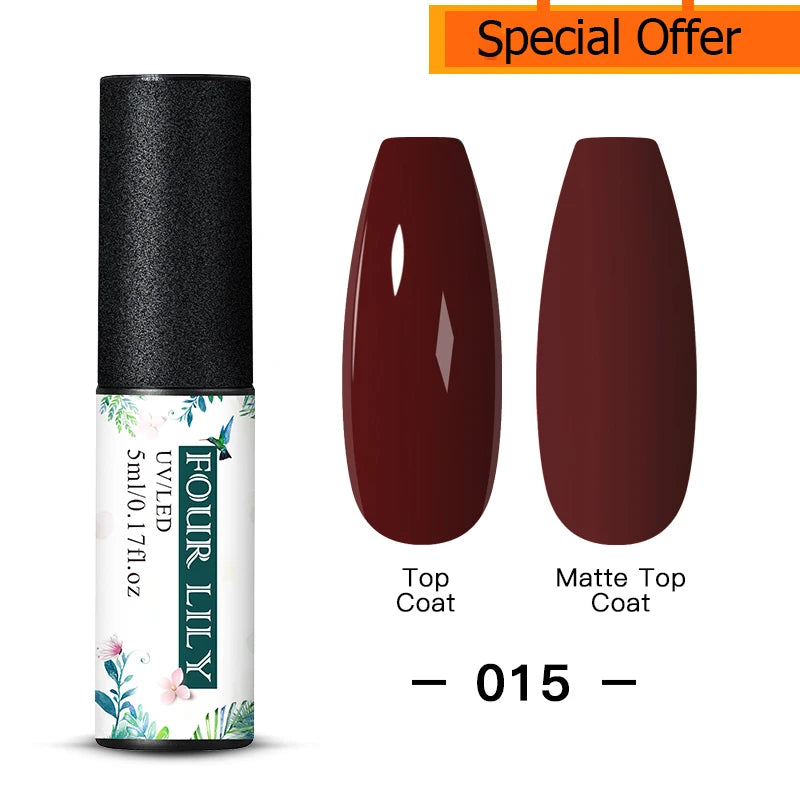 Mtssii 6ml Nail Gel Jelly Eggshell Gel Nail Polish Transparent Gel Soak Off Nail Art Gel UV LED Varnish