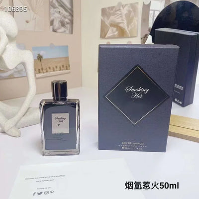 A 50 - ml brand perfume with an atomizer, suitable for both women and men, has a long - lasting fragrance. It combines woody ele