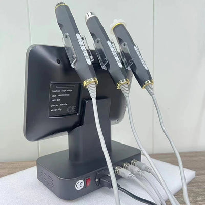 Professional CO2 Oxygen Facial Device Skincare Bubble Machine Hydro Dermabrasion 3 In 1 Facial Electric Massager Skin Cleansing