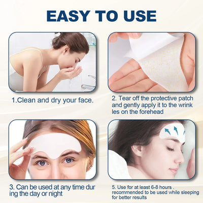 Forehead Wrinkle Patch Anti Wrinkle Fine Lines Remover Silicone Patch Firming Anti Aging Daily Moisturizing Face Tools Skin Care