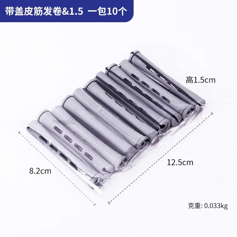 10pcs Heatless Hair Curler No Heat Hair Rollers Soft Curling Rod Pull Core Lazy Curls Flexi Rods Wave Formers Hair Styling Tools
