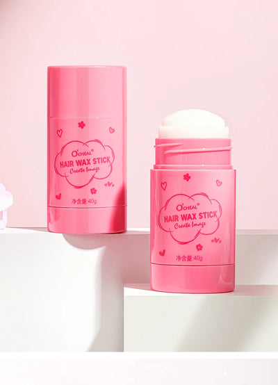 O’CHEAL 40g Hair Wax Stick Hair Artifact Finishing Broken Hair Cream Hair Spray Fix Wax Anti-frizz Body Cream Stick Wax Stick