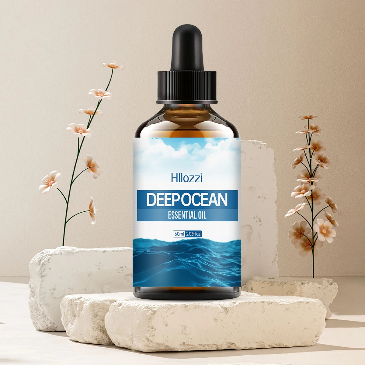 Deep Oceam essential oil nourishes and moisturizes, cares for hair, and is suitable for body massage and hair care.