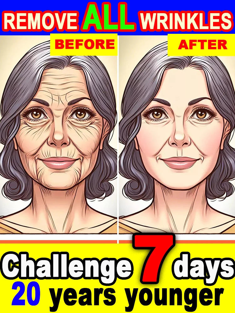 20 years younger，100% wrinkles disappear