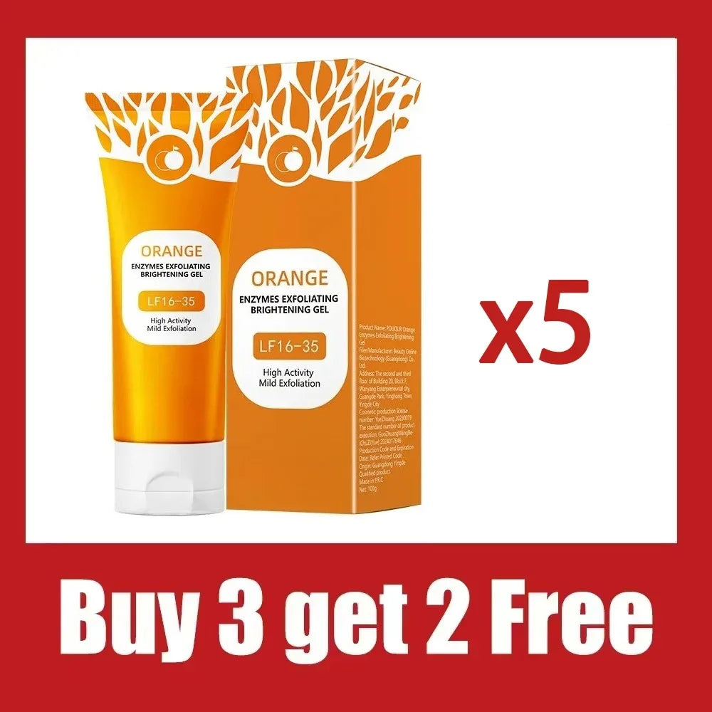 Facial exfoliating gel, moisturizing, brightening, nourishing, face cream, skin beauty care gel