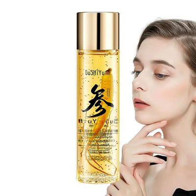 NEW 100ml/120ml Gold Ginseng Face Essence Polypeptide Anti-wrinkle Lightning Moisturizing Facial Serum Skin Care Products