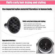 Hair Dryer Diffuser Hairdryer Cover Nozzle Hair Dryer Curl Durable Heat-resistant Curl Diffuser Curly Styling Hairdressing Tool