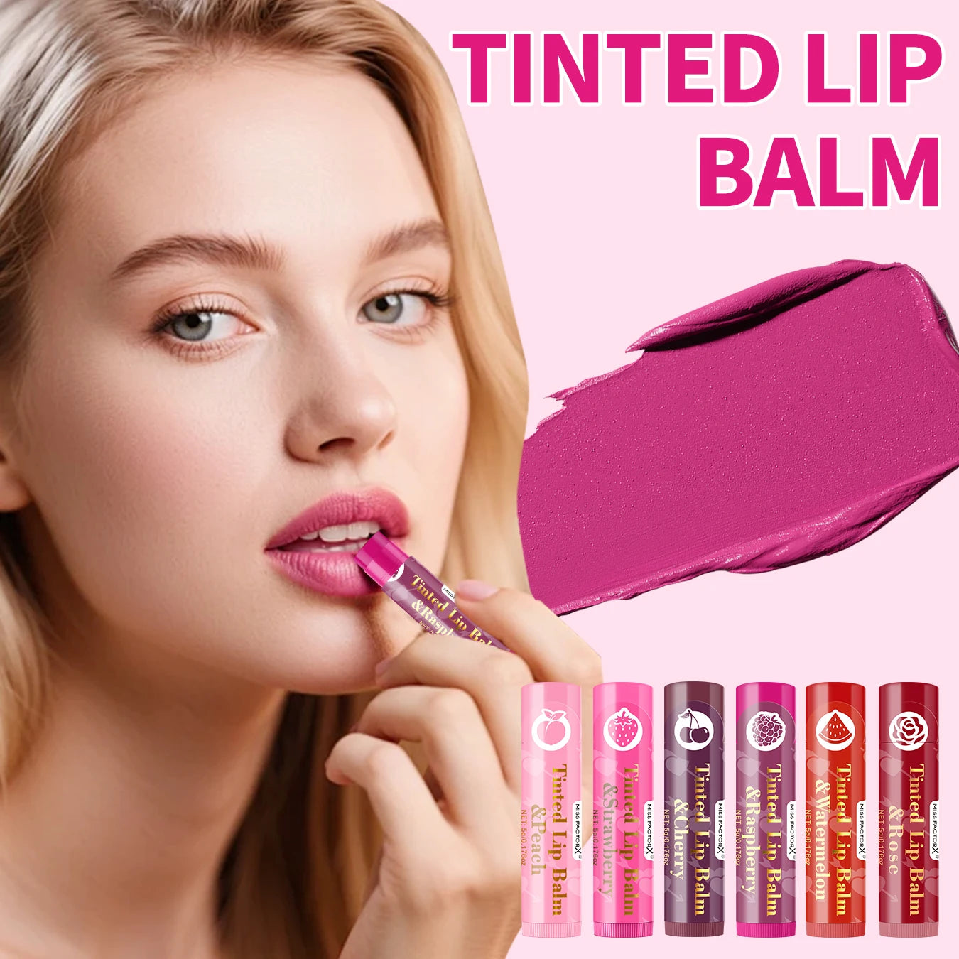 6 pieces/box, 6 flavors, nourishing and moisturizing dry lips, lipstick, lipstick gift set, the best choice for women's gifts