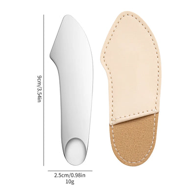 Stainless Steel Cosmetic Scraper Spatula Facial Scraping Massage Foundation Cream Scooping Mixing Stick Professional Makeup Tool