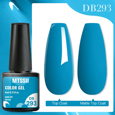 Mtssii 6ml Nail Gel Jelly Eggshell Gel Nail Polish Transparent Gel Soak Off Nail Art Gel UV LED Varnish