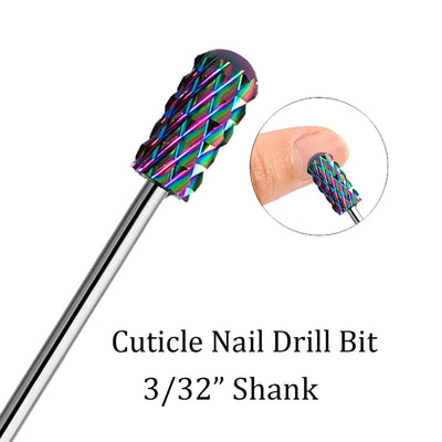 1pc Tungsten Carbide Nail Drill Bit Cutter For Manicure Machine Carbide Electric Nail Drill Milling Cutter For Nail Accessories