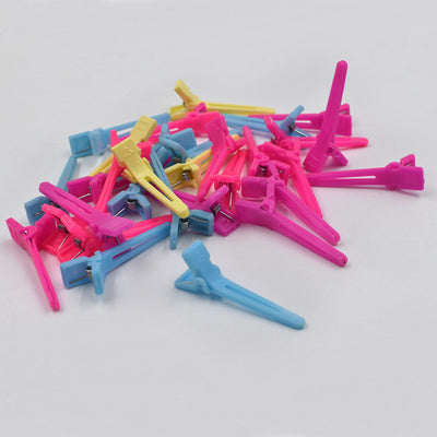 Boxed Hairdresser Hair Clips Curl Styling Perm Positioning Clip Cold Hot Positioning Hot Clip Partition Clamp Styling Tools