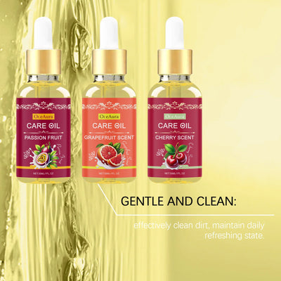 Natural Yoni Oil Women Vaginal Wash Tighten Fruit Fragrance Reduce Odor PH Balance  Moisturizing Feminine Hygiene Cleansing 30ml