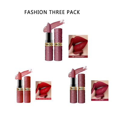 12 color lipstick matte fog lipstick lip glaze waterproof, non fading, non stick cup, suitable for goddess