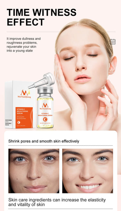 Vitamin C Whitening Facial Serum Anti Aging Moisturzing Serum Face Care VC Remove Dark Spots Serum Anti Wrinkle Skin Care Women