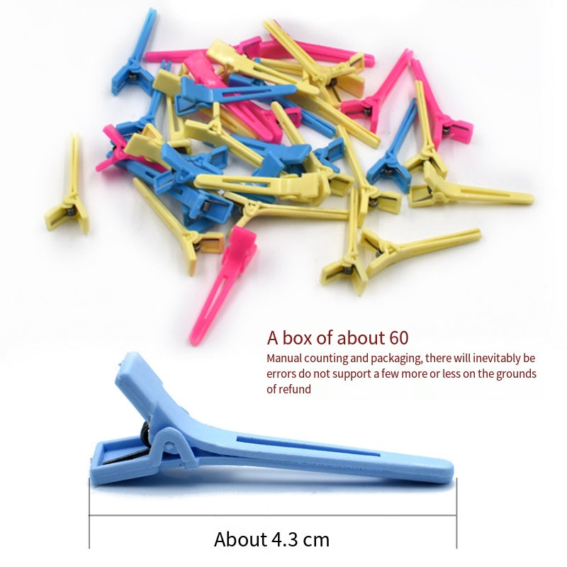 Boxed Hairdresser Hair Clips Curl Styling Perm Positioning Clip Cold Hot Positioning Hot Clip Partition Clamp Styling Tools