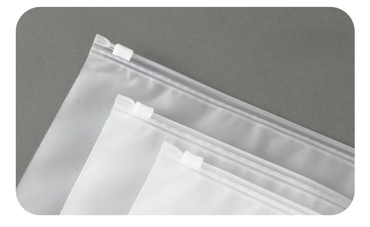 Eyelash Aftercare Bags Reusable Makeup Tools Travel Plastic Storage Lash Extension Pouch Cosmetic with Zipper Supplies