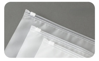 Eyelash Aftercare Bags Reusable Makeup Tools Travel Plastic Storage Lash Extension Pouch Cosmetic with Zipper Supplies