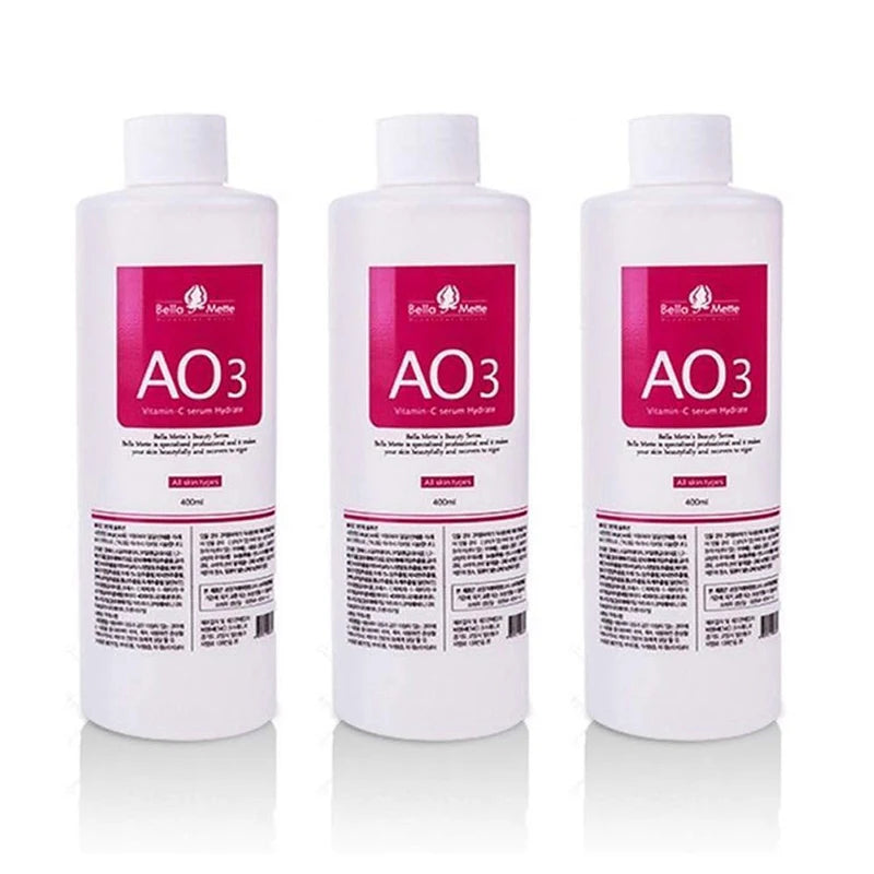 3pcs AS1 SA2 AO3 Aqua Peeling Solution 400ml Hydra Dermabrasion Face Clean Facial Cleansing Blackhead Export Liquid Beauty Salon