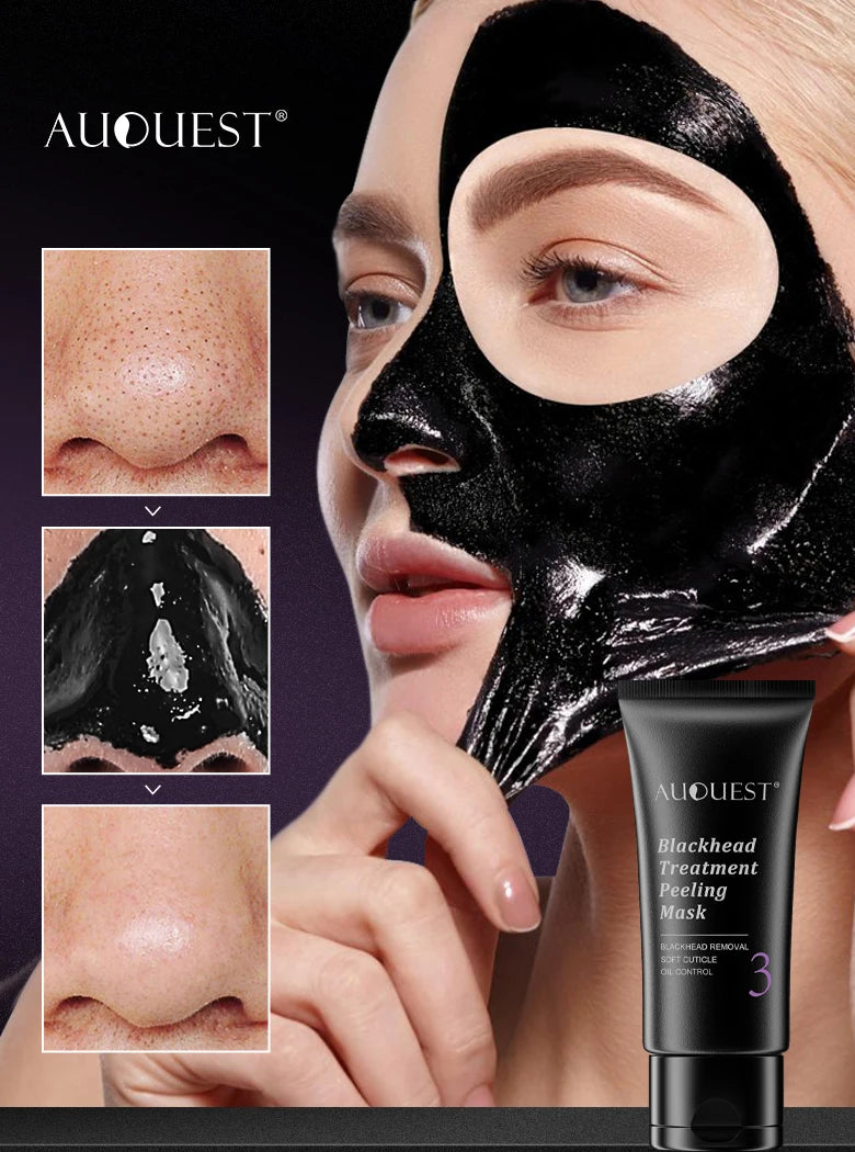 Black Head Remover Face Mask Bamboo Charcoal Black Dot T-zone Deep Cleaning for Women Men Blackhead Facial Skin Care Products