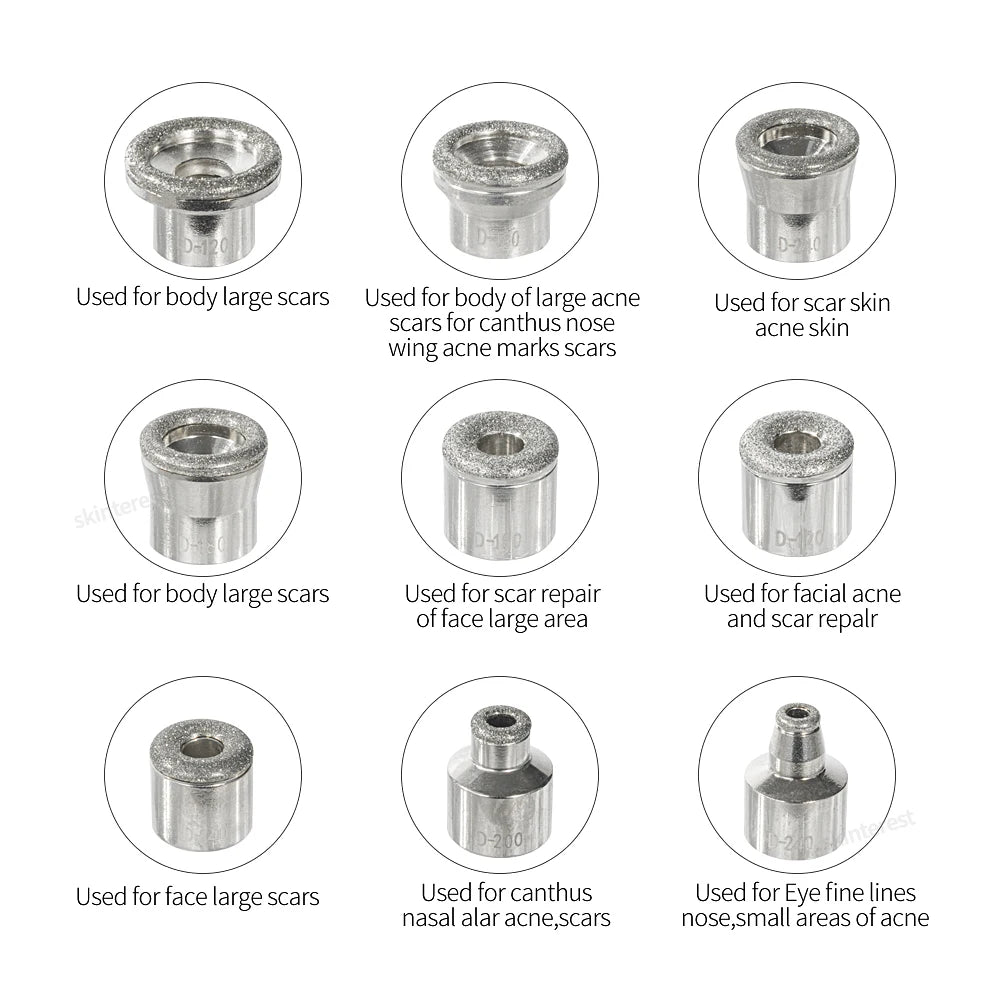 Diamond Microdermabrasion Machine Facial 3 in 1 Professional Exfoliation Blackhead Removal Acne Clearn Anti Aging Skincare Tool