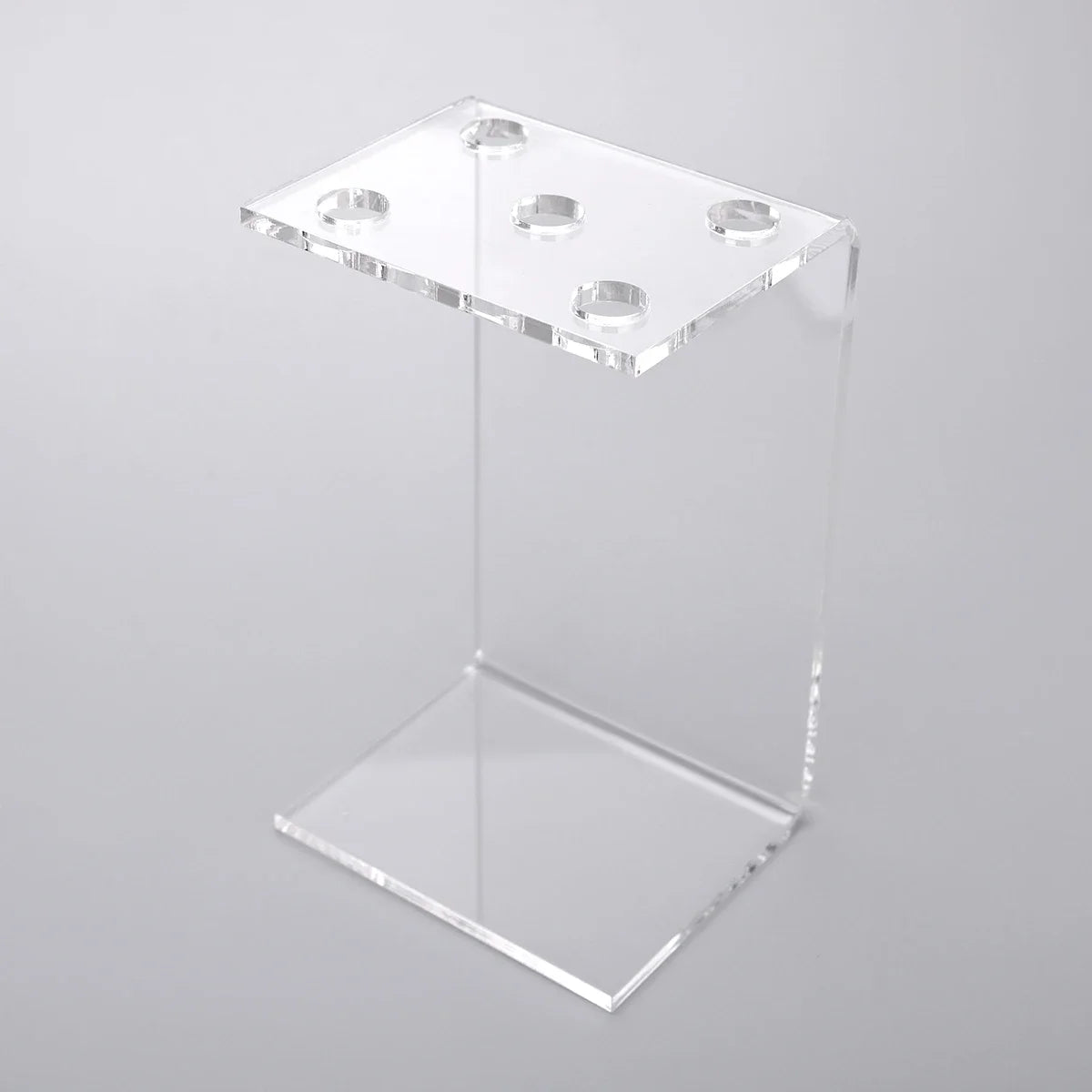 Professional Barber Shears Storage Display Stand Barbershop Scissors Holder Makeup Brushes Organizer Rack Salon Tool Accessories