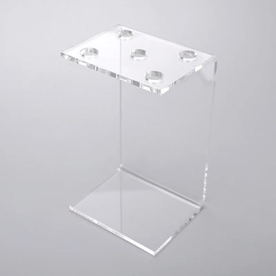 Professional Barber Shears Storage Display Stand Barbershop Scissors Holder Makeup Brushes Organizer Rack Salon Tool Accessories