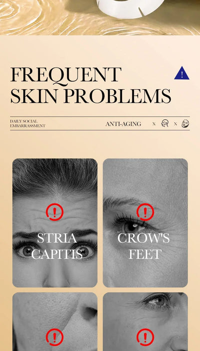 Collagen Anti Wrinkle Facial Mask Anti Aging Fade Fine Lines Firm Skin Moisturizing Brightening SkinCare Korean Cosmetics